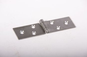 Scharnier ijzer blank onafgewerkt voor op het hout 80mm x 22mm