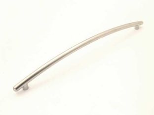 Beugelgreep mat nikkel 8mm dik met boormaat 224mm