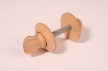 WC sluiting beukenhout 60mm