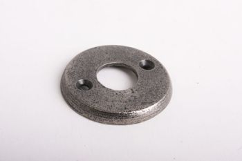 Ronde krukrozet voor deurkruk en wc-stift gietijzer antiek grijs