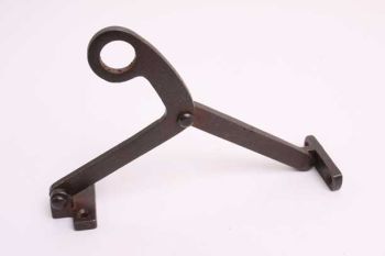 Raamuitzetter voor klapraam bovenlicht gietijzer roest 170mm