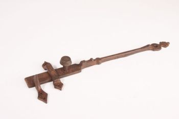 Grendel hefboom roest 300mm