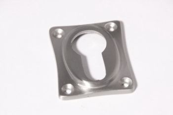 Rozet 38 mm voor cilinderslot ton-model geborsteld chroom