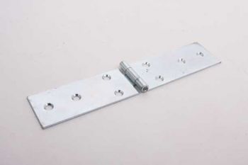 Scharnier wit verzinkt voor op het hout gegalvaniseerd ijzer 140mm x 29mm zs