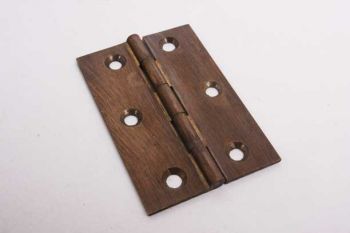 Scharnier brons antiek 60x40mm of 60x50mm massief messing