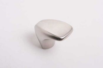 Moderne knop voor keuken en meubel mat nikkel 31mm