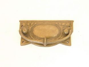 Greep brons antiek 98mm