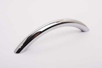 Moderne handgreep ronde booggreep voor lade of deur chroom 96mm