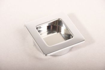 Greep infrees vierkant 50x50mm blinkend chroom