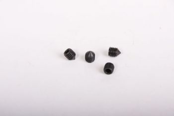 Inbusschroefje M5x6mm ijzer zwart per 10 stuks