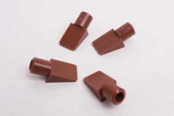 Plankdrager wit of bruin plastic 23mm per 20 stuks