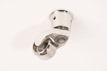 Wieltje blinkend nikkel of brons antiek rond 27mm/60mm