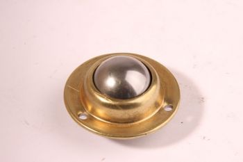 Wieltje kogel 30mm ijzer messing