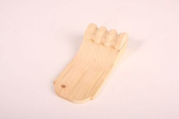 Snek ornament voor meubel of deurstijl van vuren 60mm