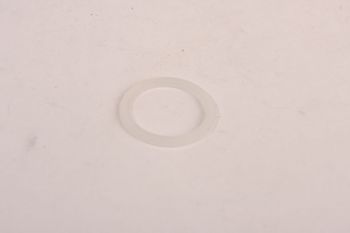 Nylon ringetjes voor deurkrukken wit 15mm of 18mm per 4 stuks