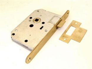 Loopslot messing 8mm links/rechts