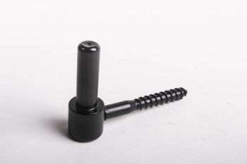 Duim voor scharnier geheng inschroefbaar zwart diameter 14mm of 16mm