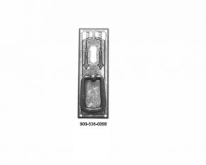 greep Brons Antiek 98 mm
