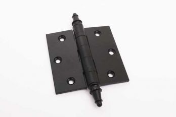Zwart scharnier kogel gelagerd gemaakt van massief messing 76mm of 3 duims vaaskop