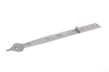 Landelijk scharnier voor meubeldeuren antiek grijs 335mm