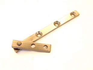 Speun scharnier 13 x 100mm blank ijzer setje voor 1 deur zs