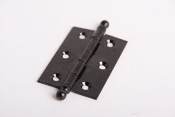 Scharnier voor meubel en interieurbouw zwart 63mm x 42mm bled in het midden