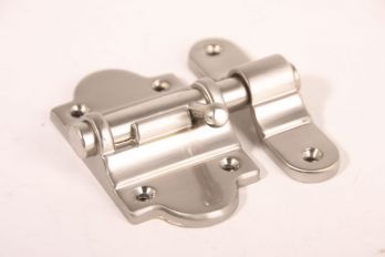 Schuif geborsteld nikkel 50mm met aanslag