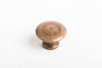 Klassieke knop secretaire brons antiek rond 18mm