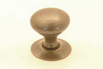 Rond knopje voor klassieke meubelen brons antiek 19mm