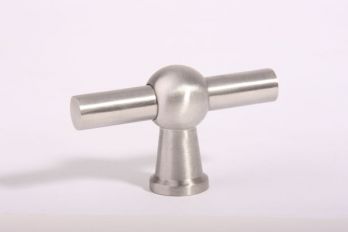 Massief RVS Kraangreep "chemin de fer" 70 mm breed en 42mm hoog.