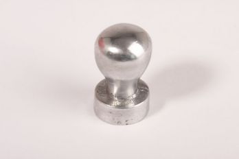 Knop Aluminium 20mm oude look M6