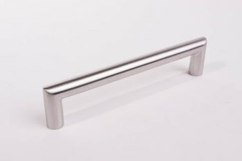 Moderne greep 12mm massief RVS 128mm boormaat