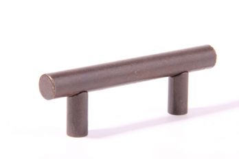 Stangegreep Roestkleur 100mm - boormaat 64mm + M4x50