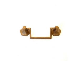 Greep brons antiek 80mm losse pitons
