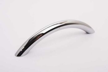Moderne handgreep ronde booggreep voor lade of deur chroom 96mm