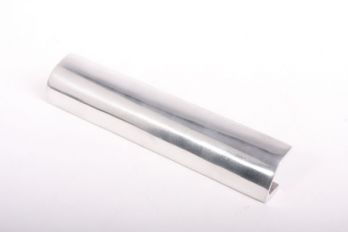 Keukengreep jaren dertig aluminium oude look 96mm of 128mm