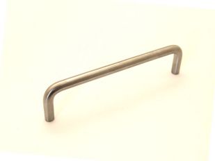 Greep RVS massief 128mm rond 8mm