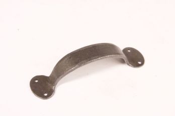 Greep gesmeed ijzer - metaal grijs (tinkleur) 130mm