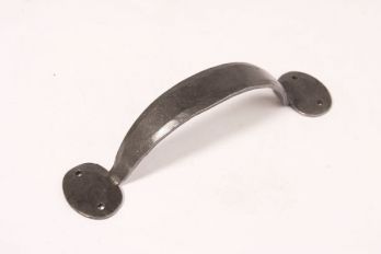 Greep gesmeed ijzer - metaal grijs (tinkleur) 170mm