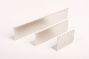 Greep geborsteld nikkel 70mm, 134mm of 230mm