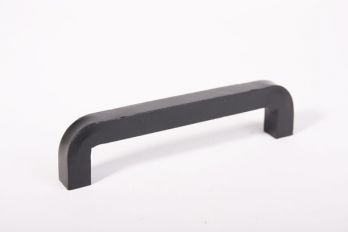 Greep vierkant 16mm zwart, roest of tinkleur 160mm of 192mm afgerond