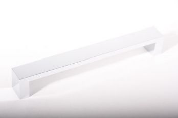 Moderne keukengreep en meubelgreep blinkend chroom 128mm, 160mm of 192mm.