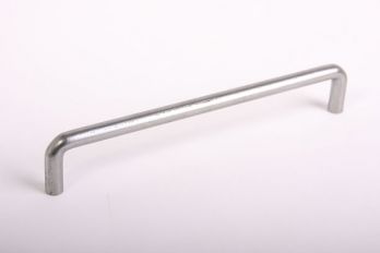 Greep metaal grijs 10mm rond 192mm
