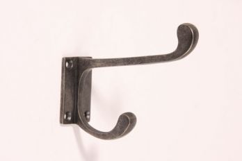 Kapstokhaak zilver antiek - Schoolhaak