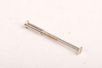 Patentbout met huls lang M4x75mm vernikkeld per 10 stuks