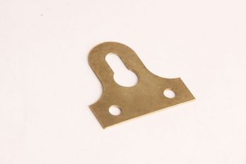 Ophangplaatje 32mm of 38mm ijzer messing bevestigingsoog