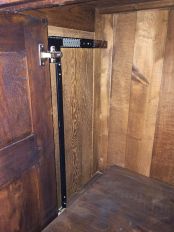 Deur Inschuifsysteem voor TV kast of werkplek compleet met geleiders 450, 500 en 550mm