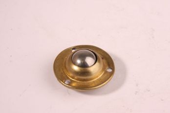 Wieltje kogel 30mm ijzer messing