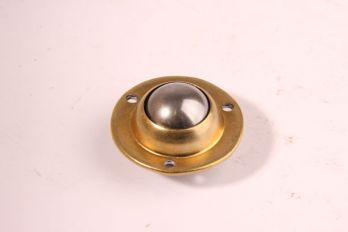 Wieltje kogel 30mm ijzer messing