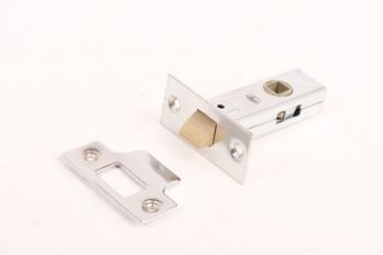 Licht insteekslot voor kasten ijzer vernikkeld 8mm links/rechts 45mm